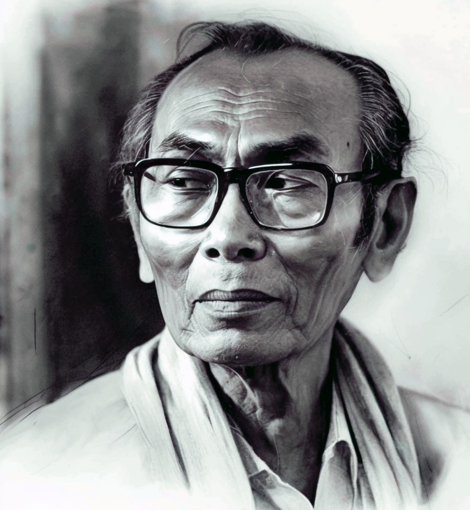 Pencil Sketch of S.D.Burman